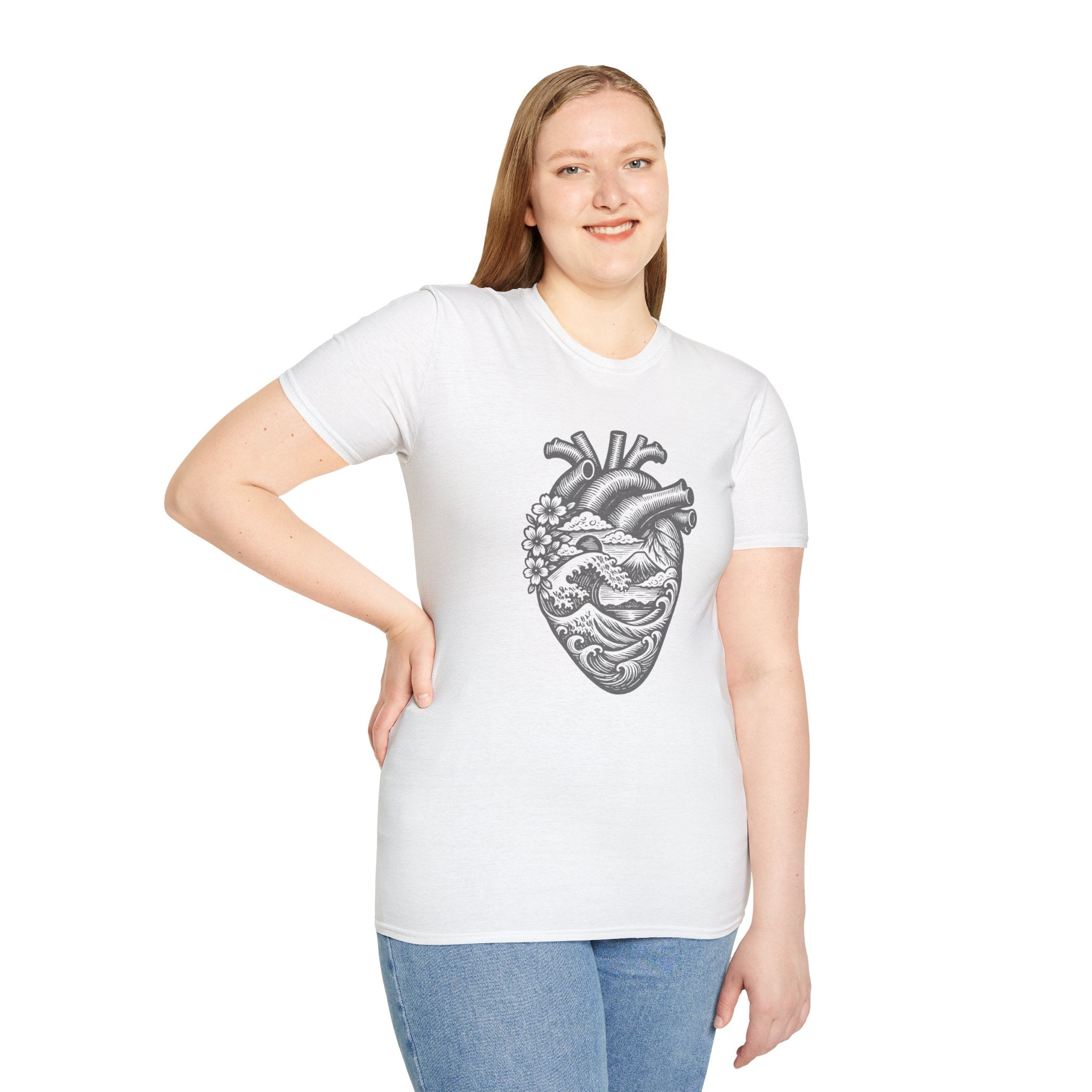 Heart Wave  T-Shirt