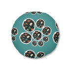 Anemones  Tufted Floor Pillow, Round
