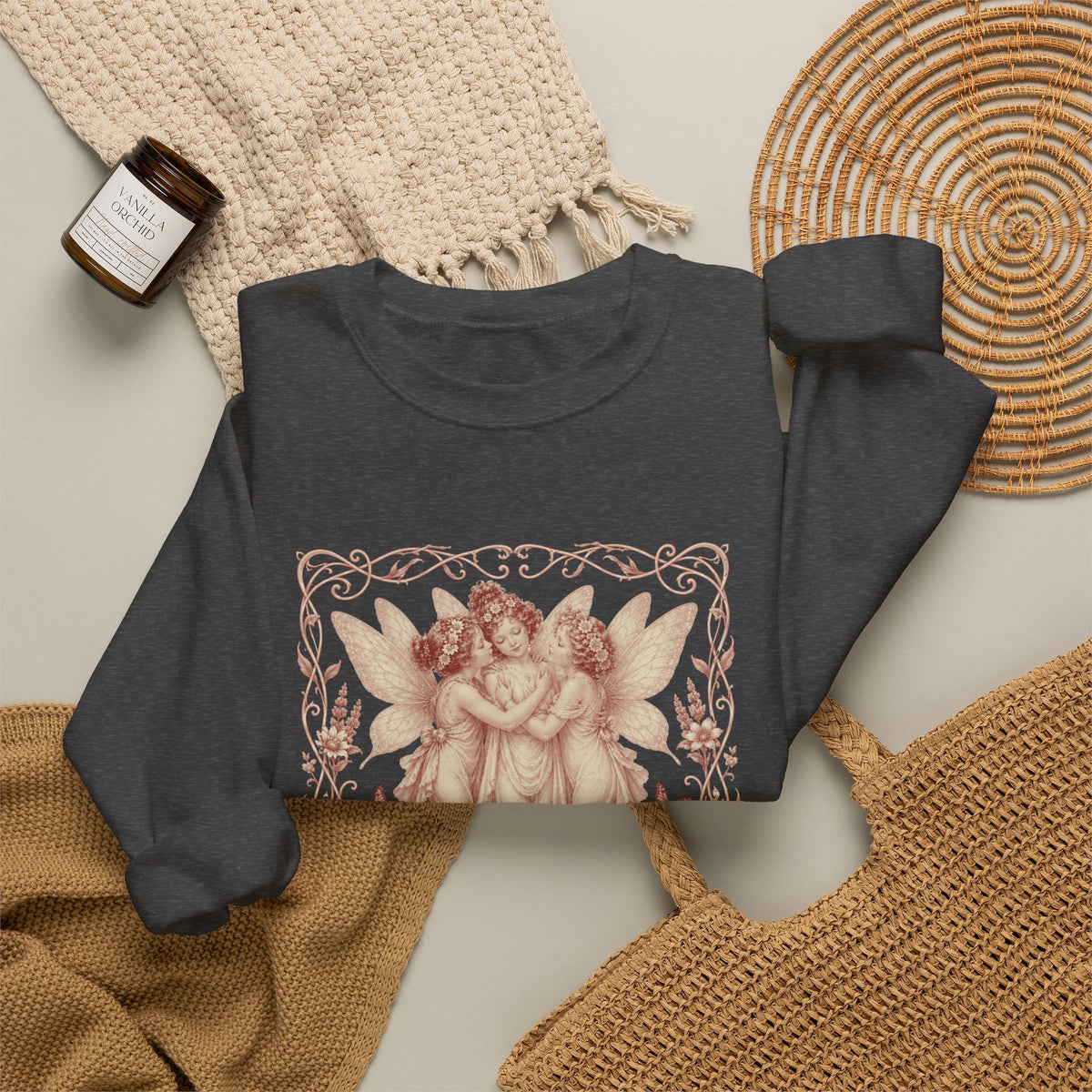 The Three Muses Crewneck Sweatshirt