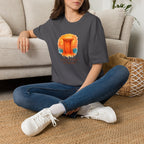 Wooden Door Illustration T-Shirt