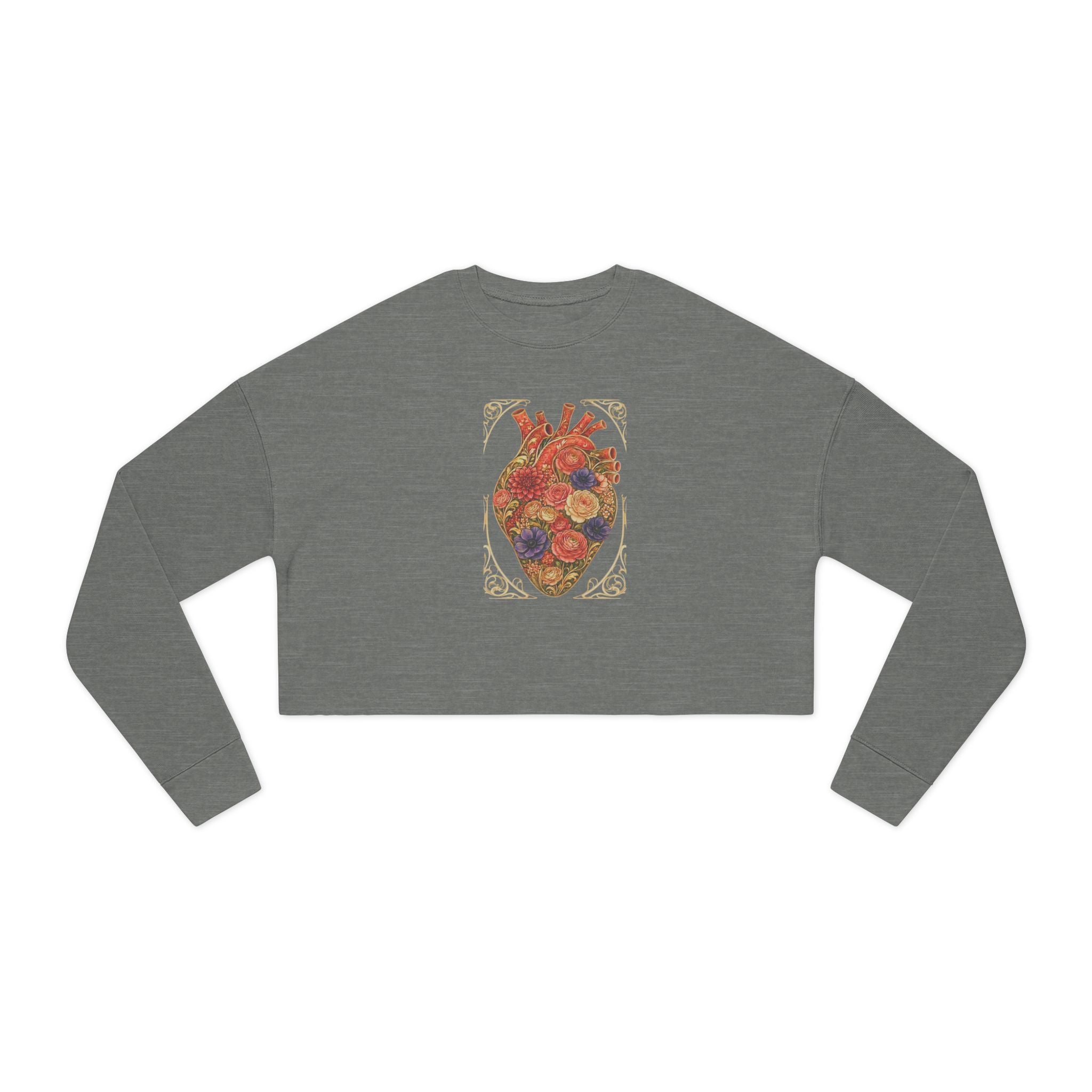 Cropped Sweatshirt —Nouveau Garden