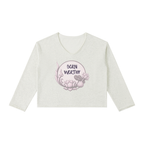 Born Worthy Women's Raw Hem Long Sleeve T-Shirt