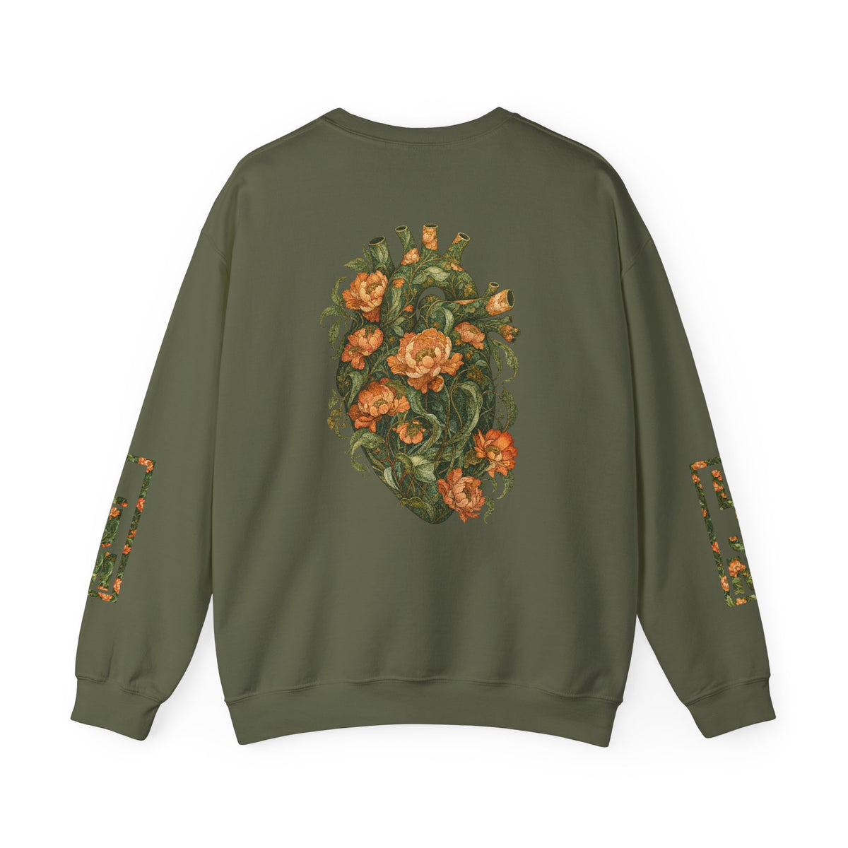 Floral Monogram Crewneck Sweatshirt