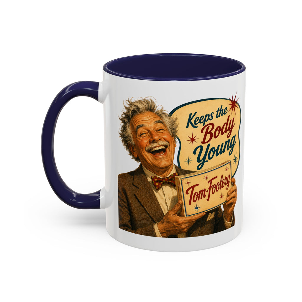 Tom Foolery Retro Accent Coffee Mug