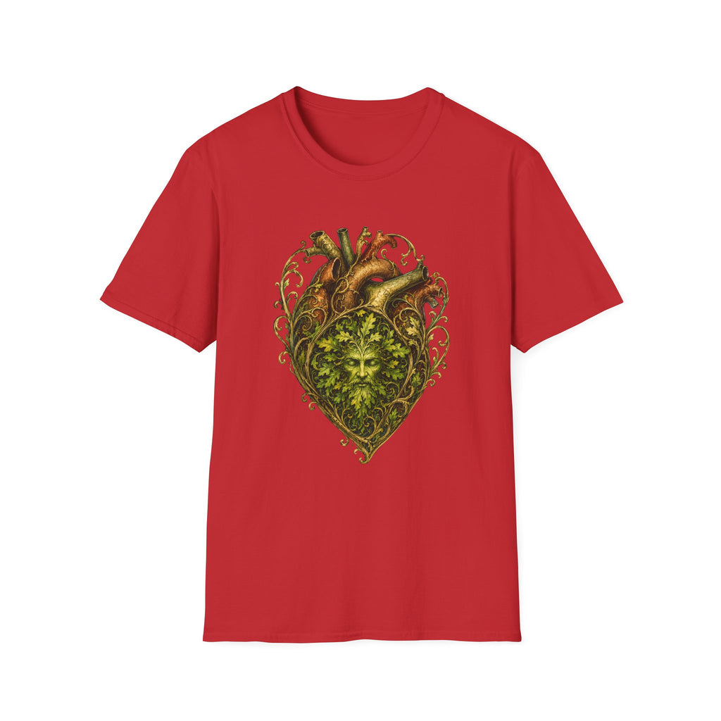 Green Man Heart T-Shirt