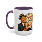 "Peace For a Long Life" Vintage Accent Coffee Mug