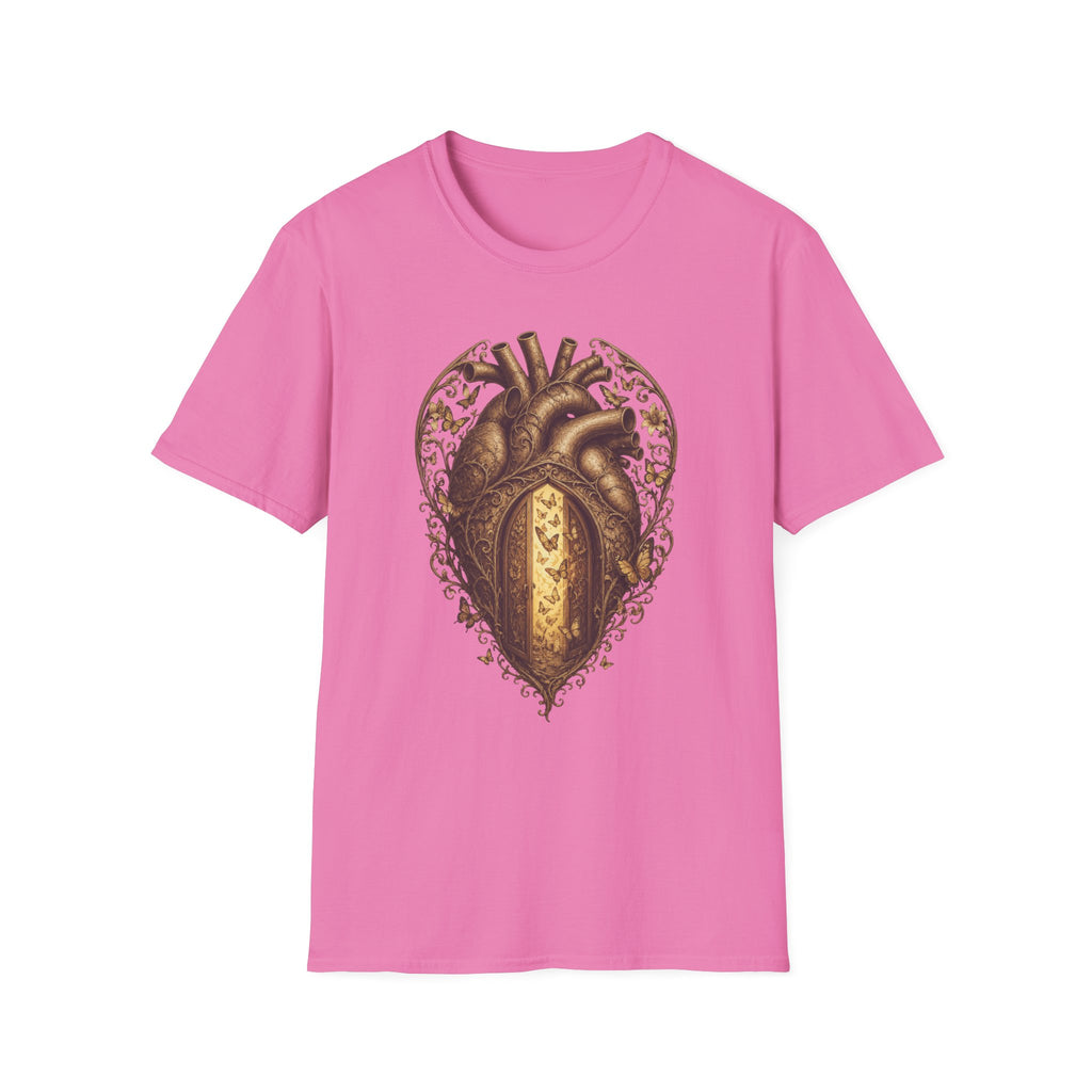 Butterfly Door Heart T-Shirt