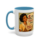 Vintage Coffee Mug – “A Day Keeps the Doctor Away!” Retro Diner Design (11/15oz)