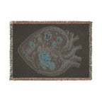 Lotus Heart Woven Blanket