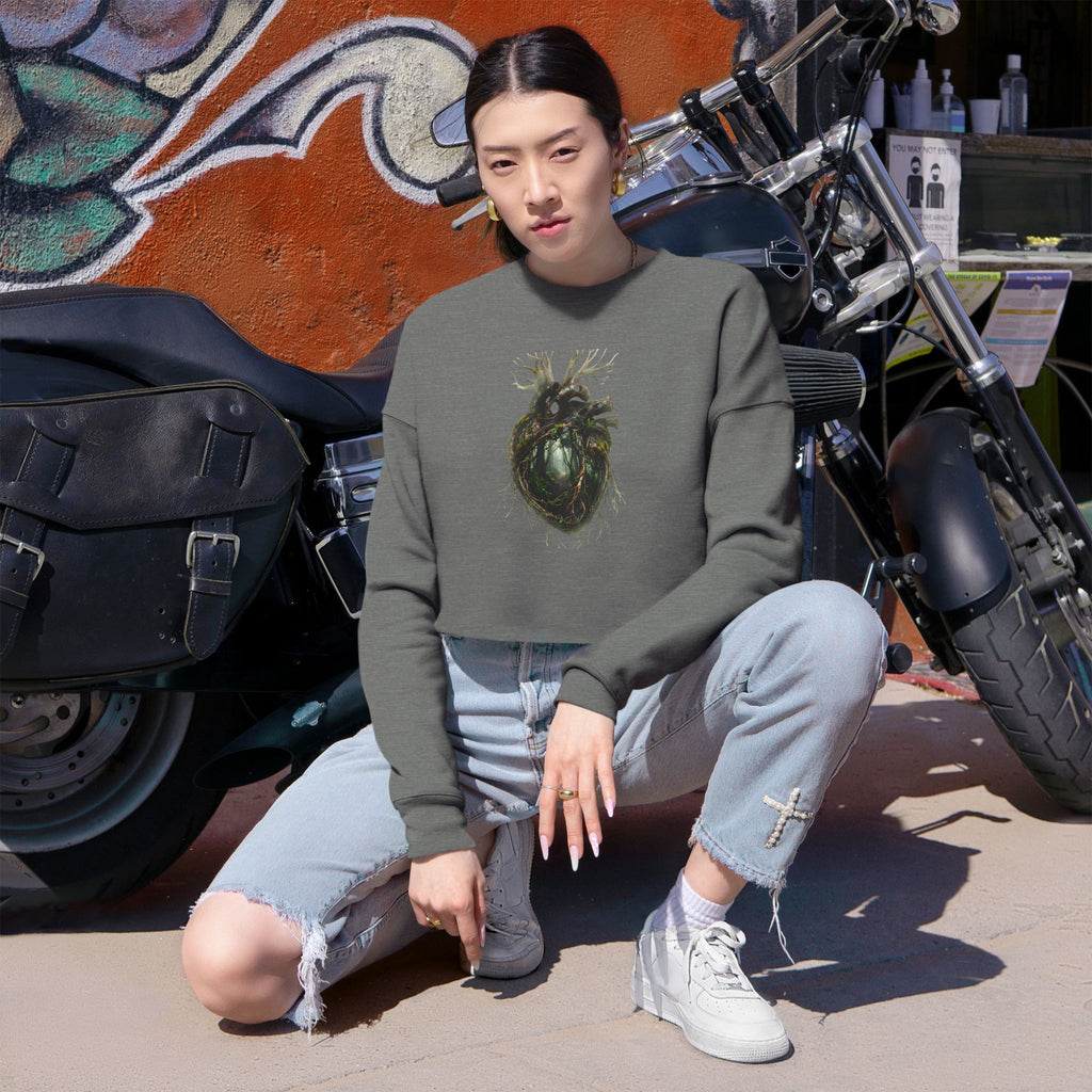 Dark Forest Cropped Sweatshirt
