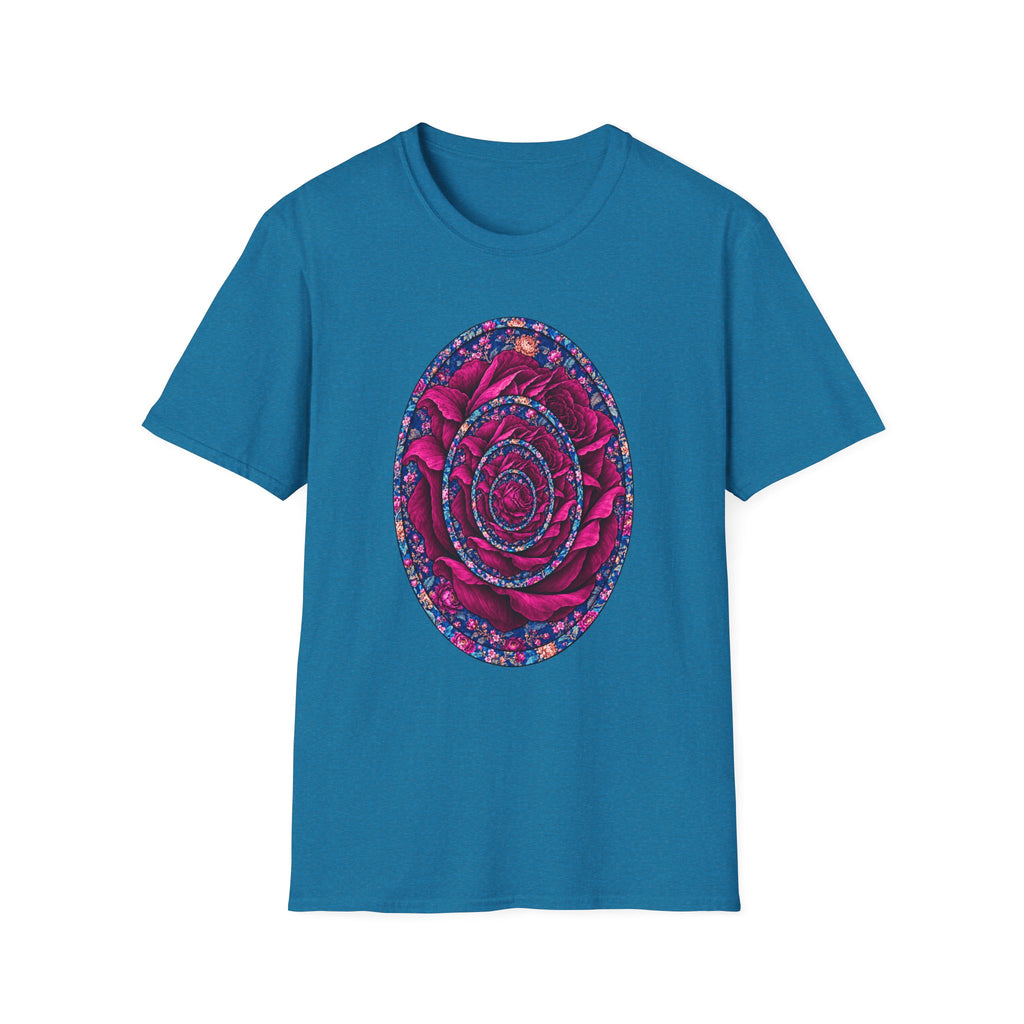 Psychedelic Rose Mandala T-Shirt