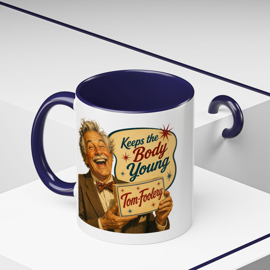 Tom Foolery Retro Accent Coffee Mug