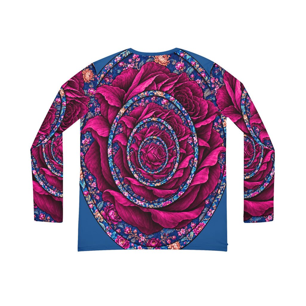 Nested Rose V-Neck Long Sleeve