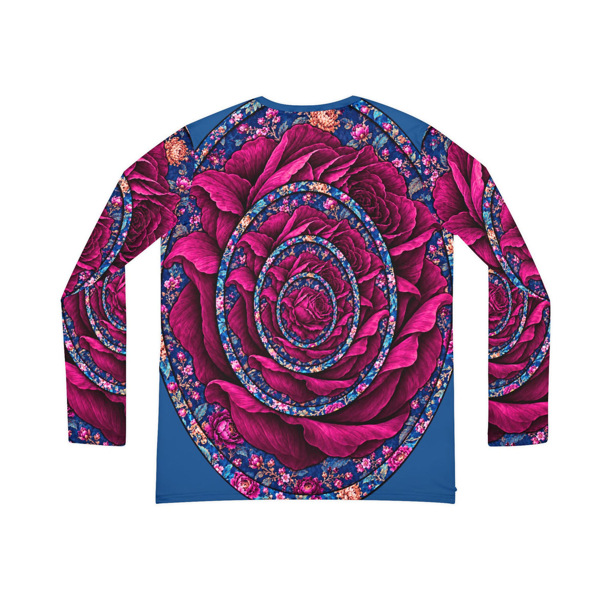 Nested Rose V-Neck Long Sleeve