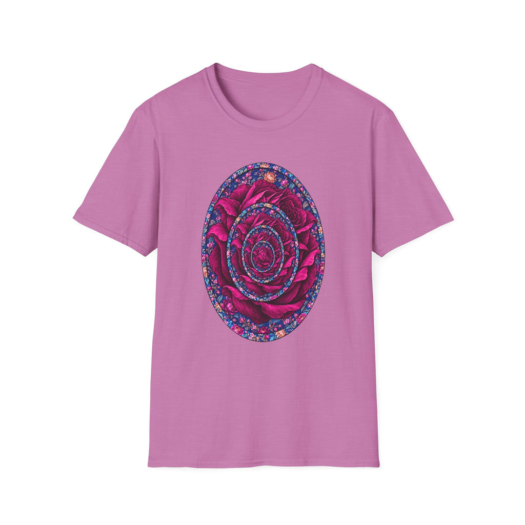 Psychedelic Rose Mandala T-Shirt