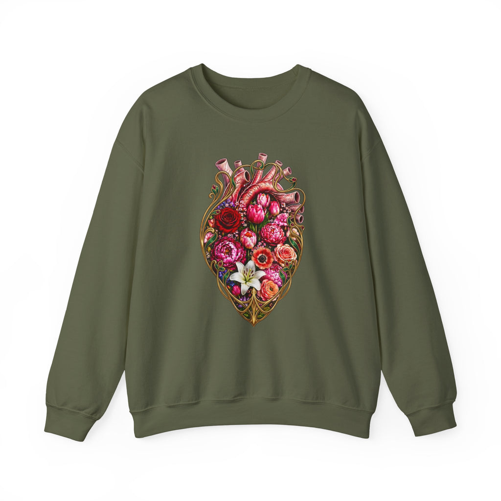 Nouveau Heart Crewneck Sweatshirt