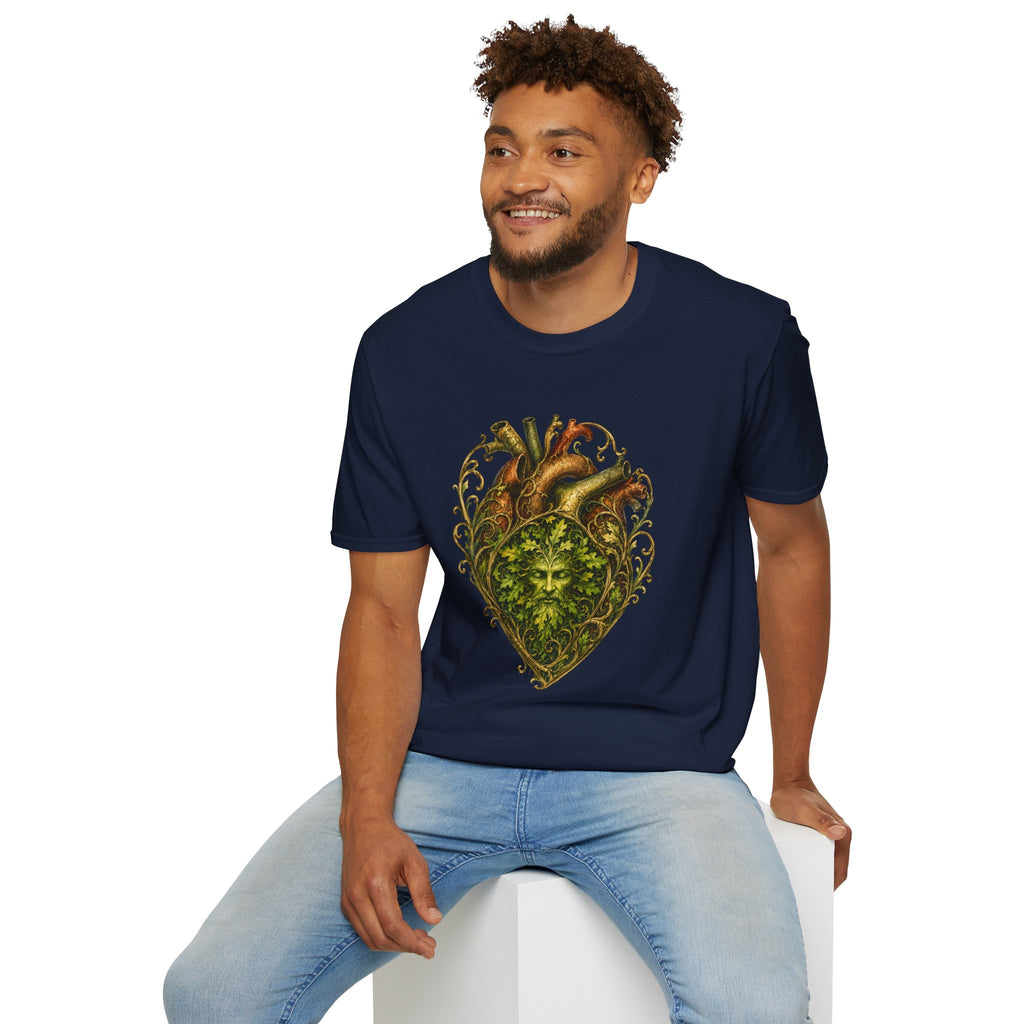 Green Man Heart T-Shirt