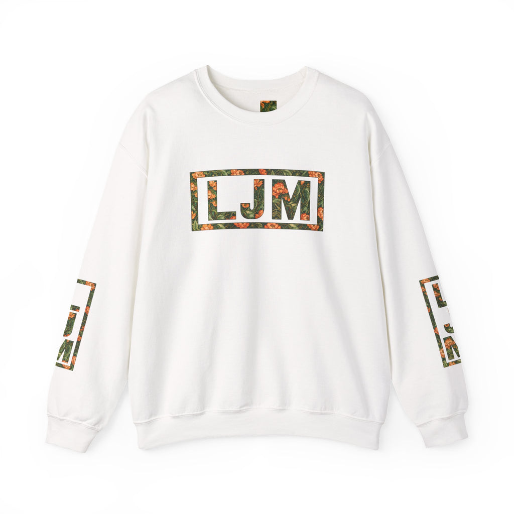 Floral Monogram Crewneck Sweatshirt