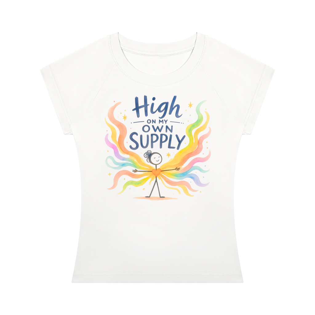 High on Supply Women’s Slim Raglan T-Shirt