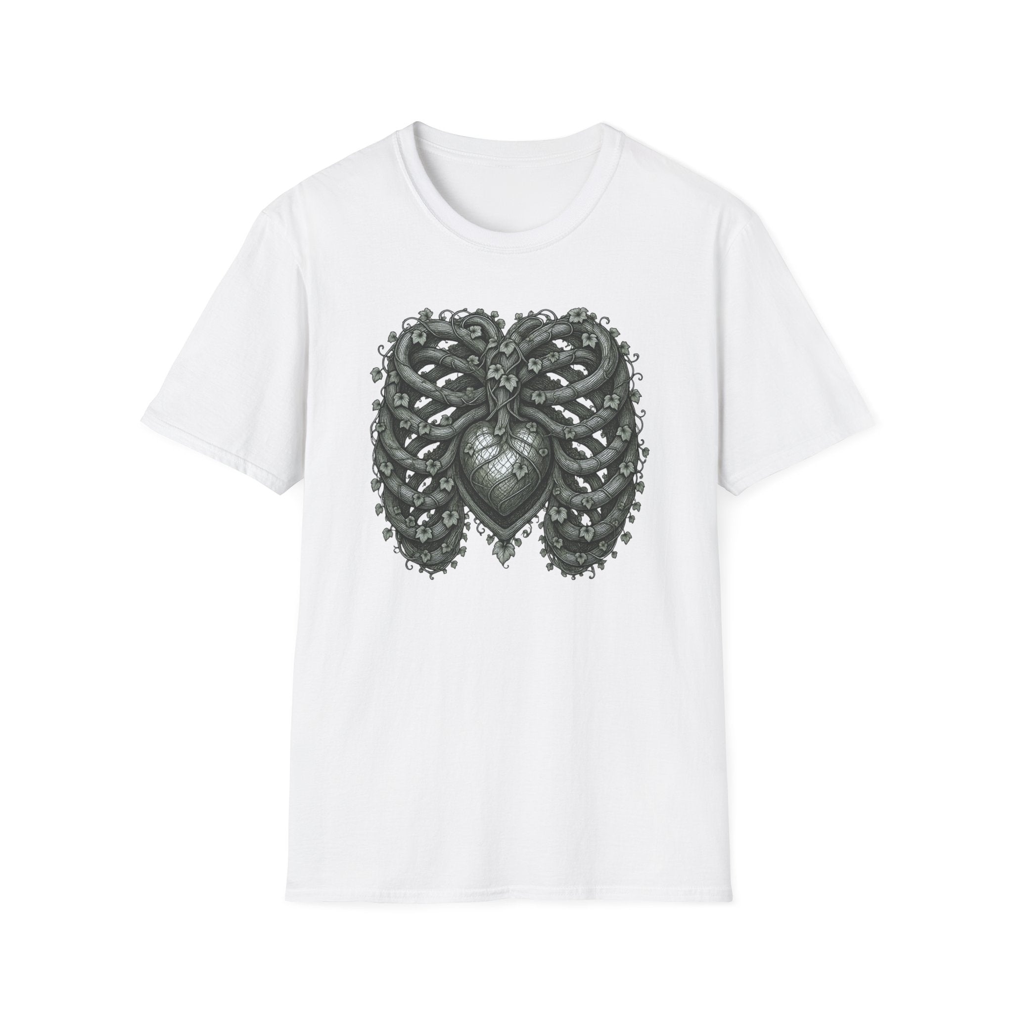 Etched Vine Ribcage T-Shirt