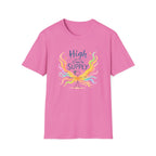 T-Shirt — "High on My Own Supply" Colorful Self-Love Graphic Tee