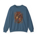 Crystal Heart Crewneck Sweatshirt