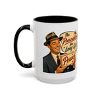 "Peace For a Long Life" Vintage Accent Coffee Mug