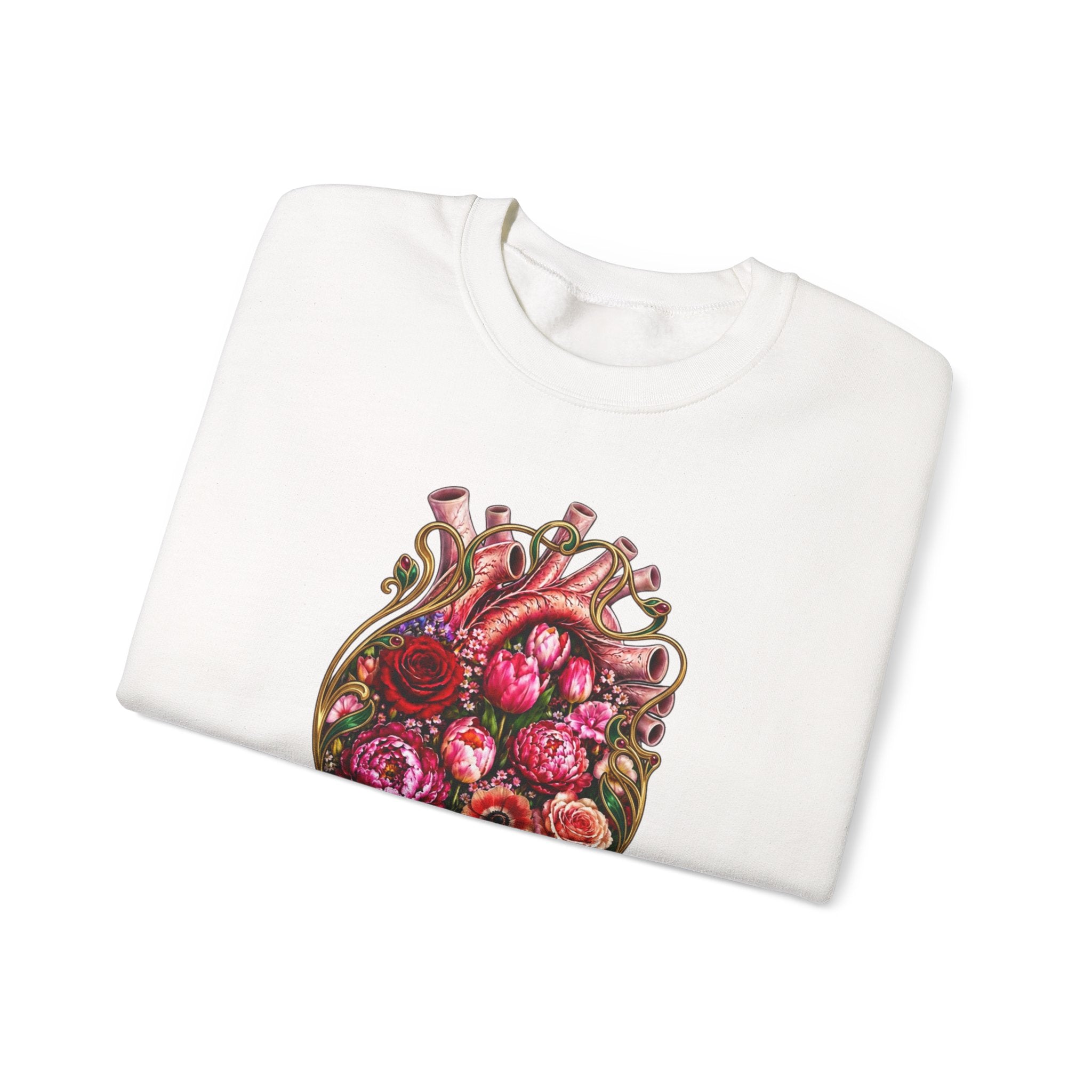 Nouveau Heart Crewneck Sweatshirt
