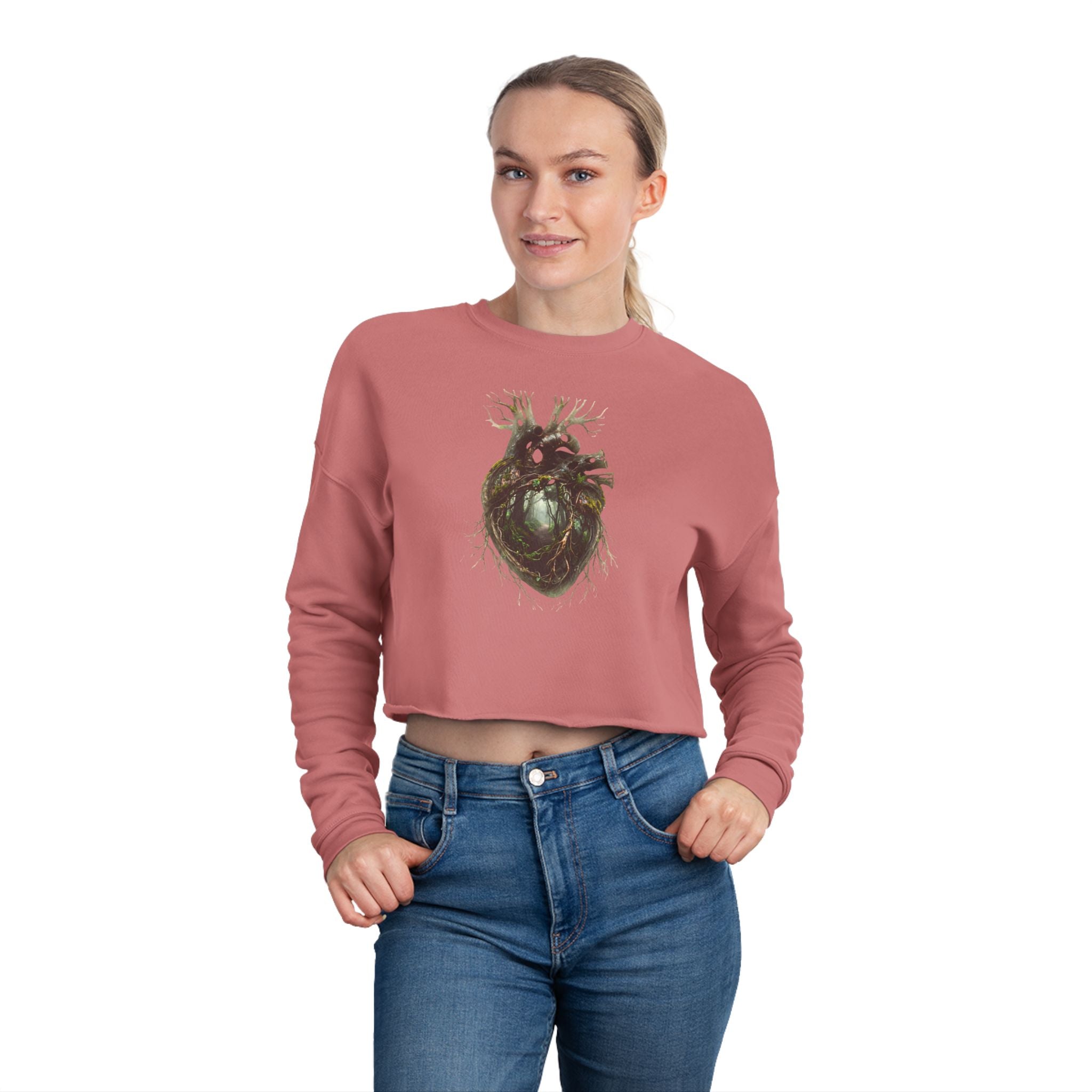 Dark Forest Cropped Sweatshirt