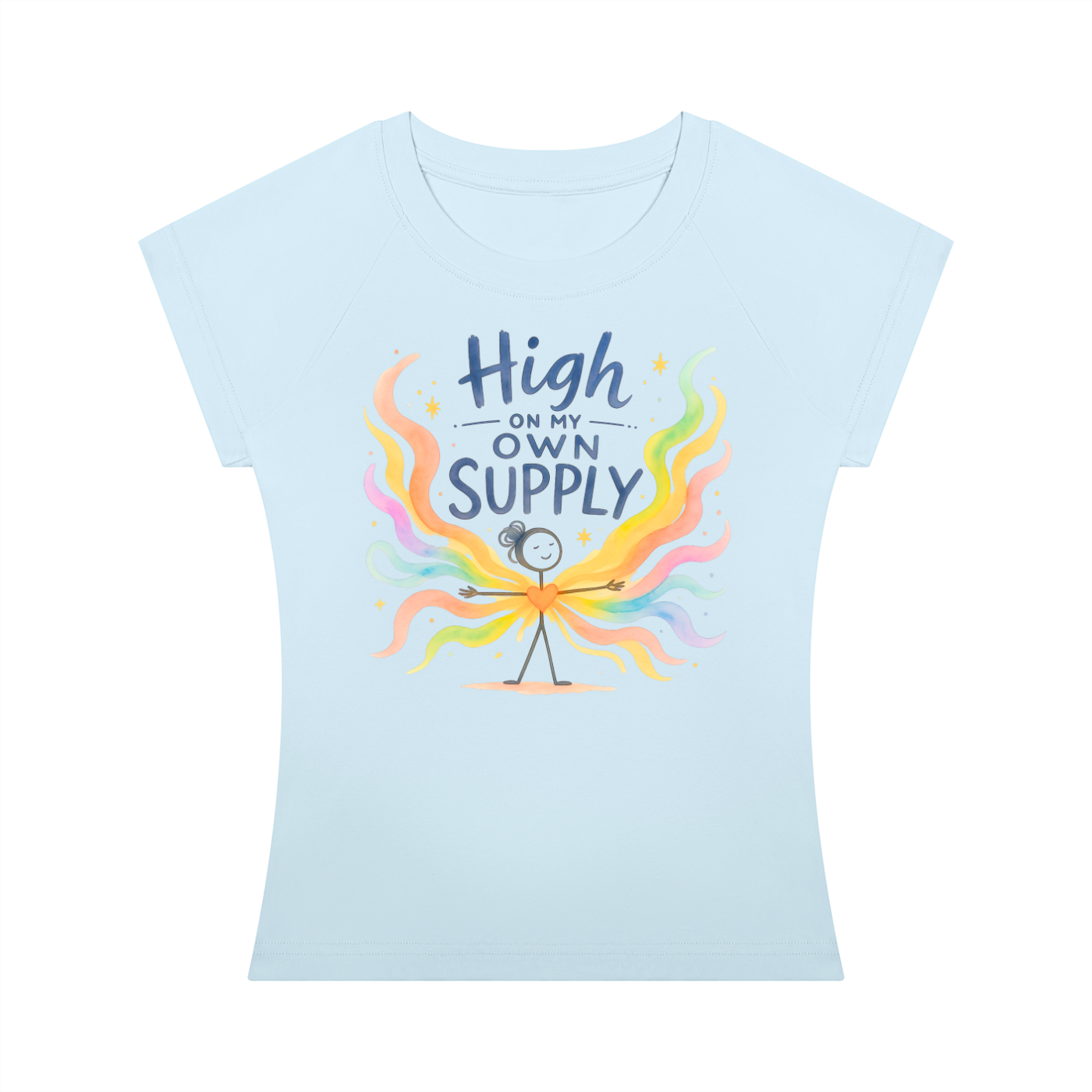 High on Supply Women’s Slim Raglan T-Shirt