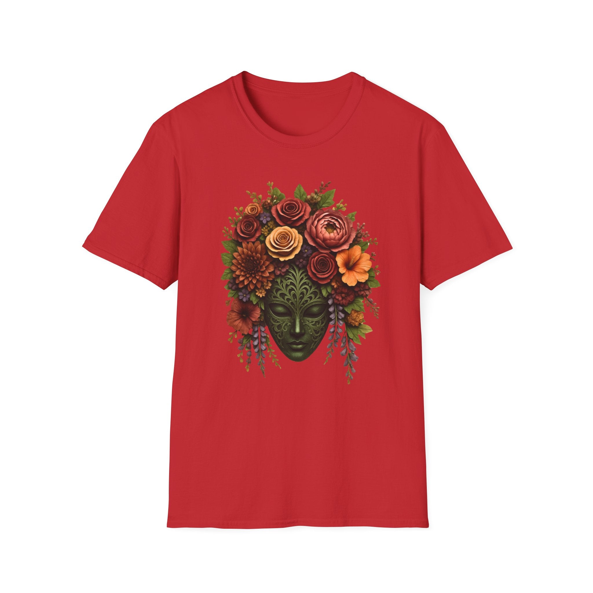 Black Mask Heart T-Shirt