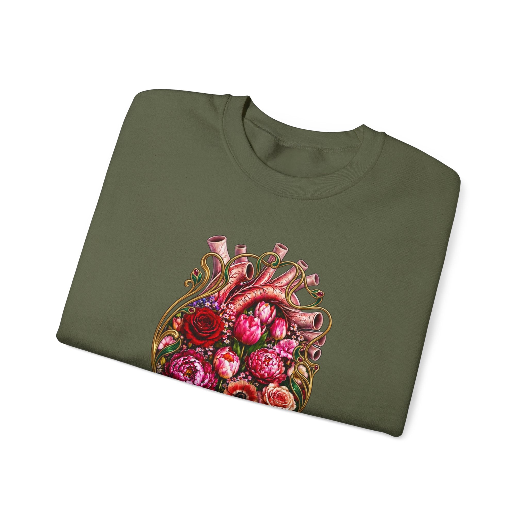 Nouveau Heart Crewneck Sweatshirt