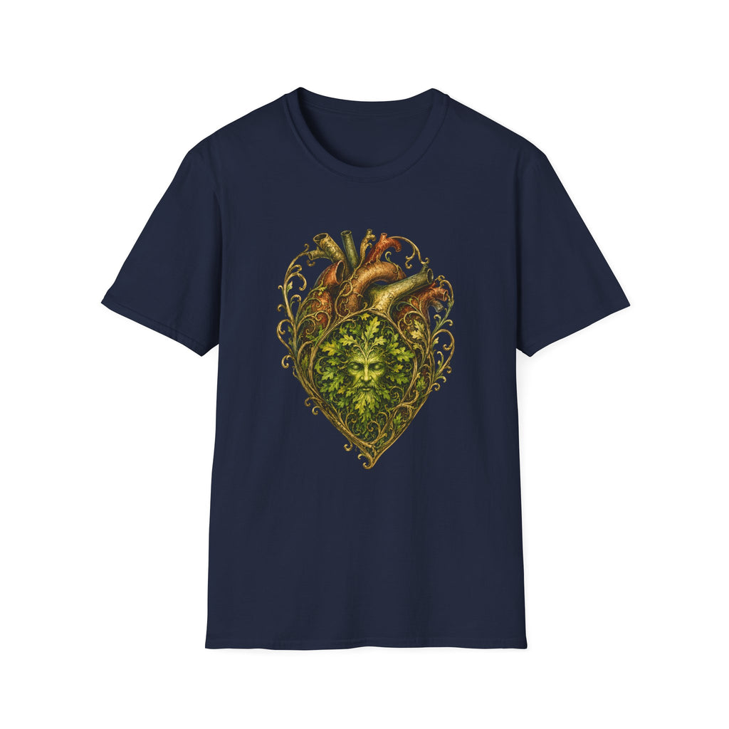 Green Man Heart T-Shirt