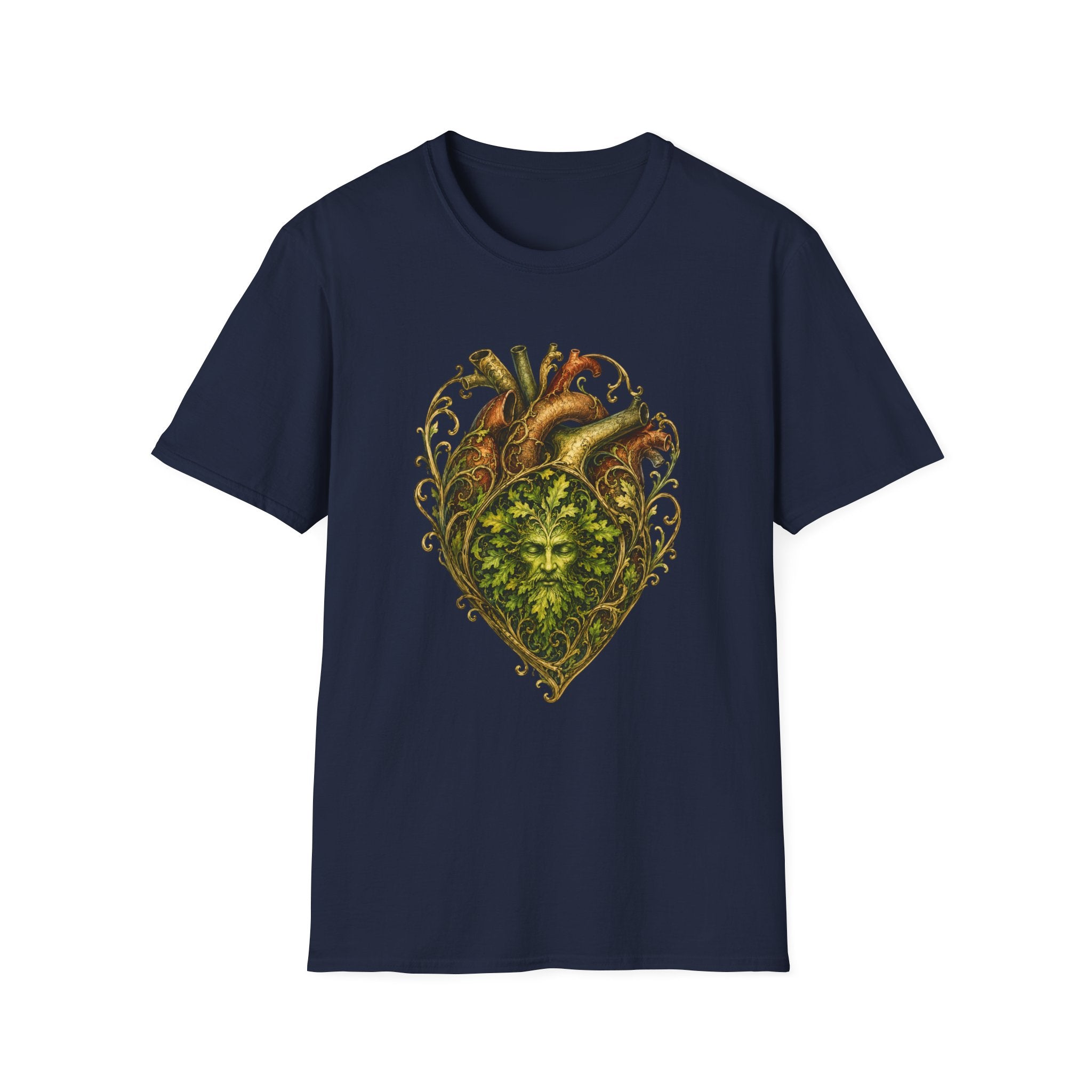 Green Man Heart T-Shirt
