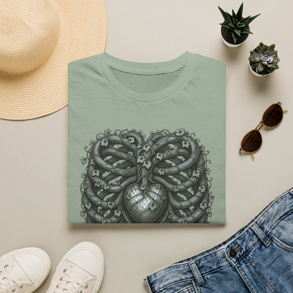 Etched Vine Ribcage T-Shirt
