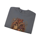 Crystal Heart Crewneck Sweatshirt