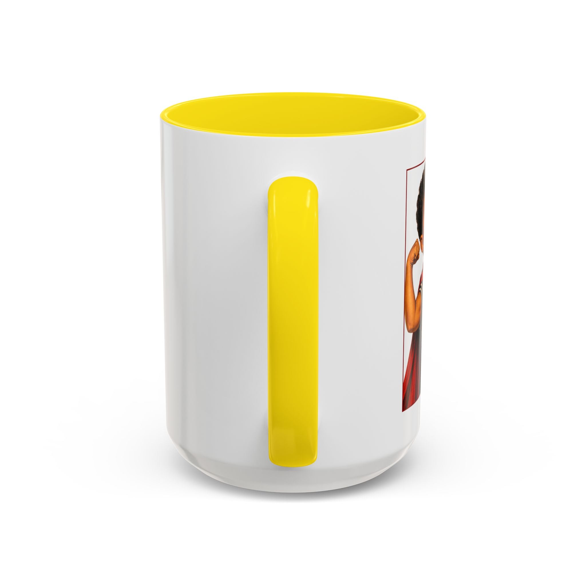 Retro 'Where Heroes & Scars Are Made' Accent Coffee Mug (11/15 oz)