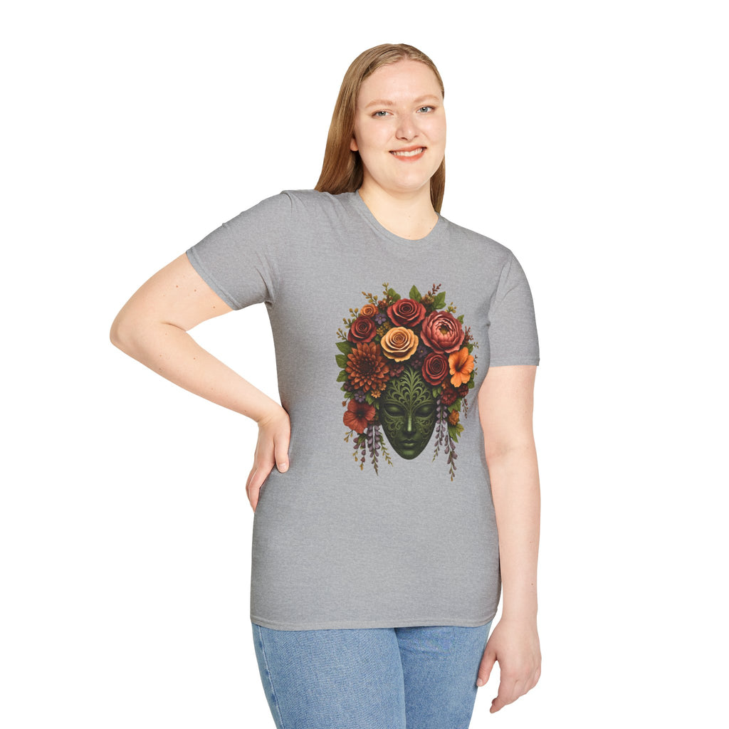 Black Mask Heart T-Shirt