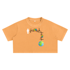 Heartbeat Snow Washed Crop Top