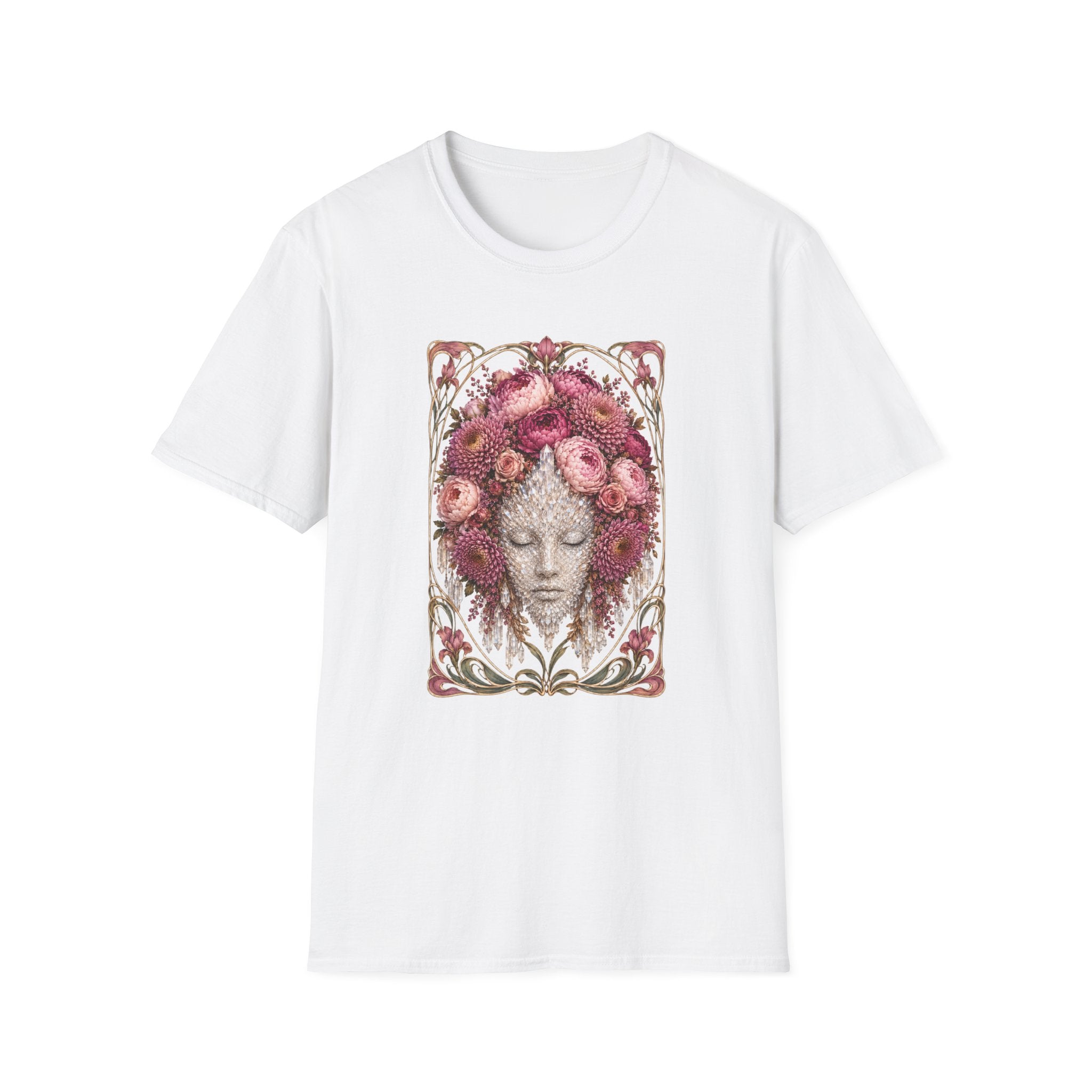 Floral Nouveau Crystal T-Shirt