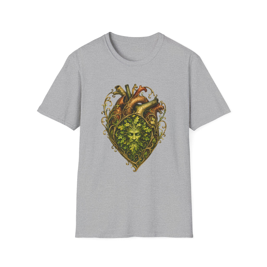 Green Man Heart T-Shirt