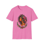 Peonies Stained Glass Graphic Tee