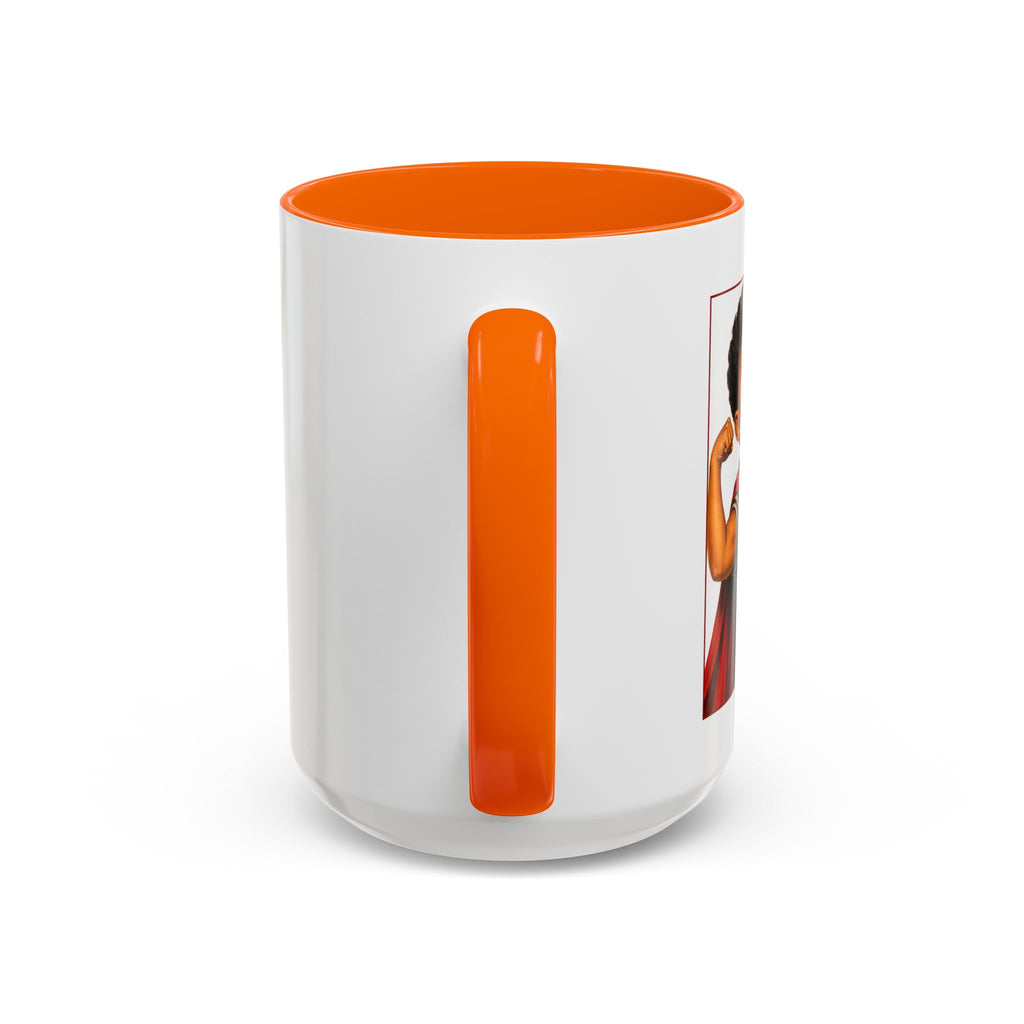Retro 'Where Heroes & Scars Are Made' Accent Coffee Mug (11/15 oz)