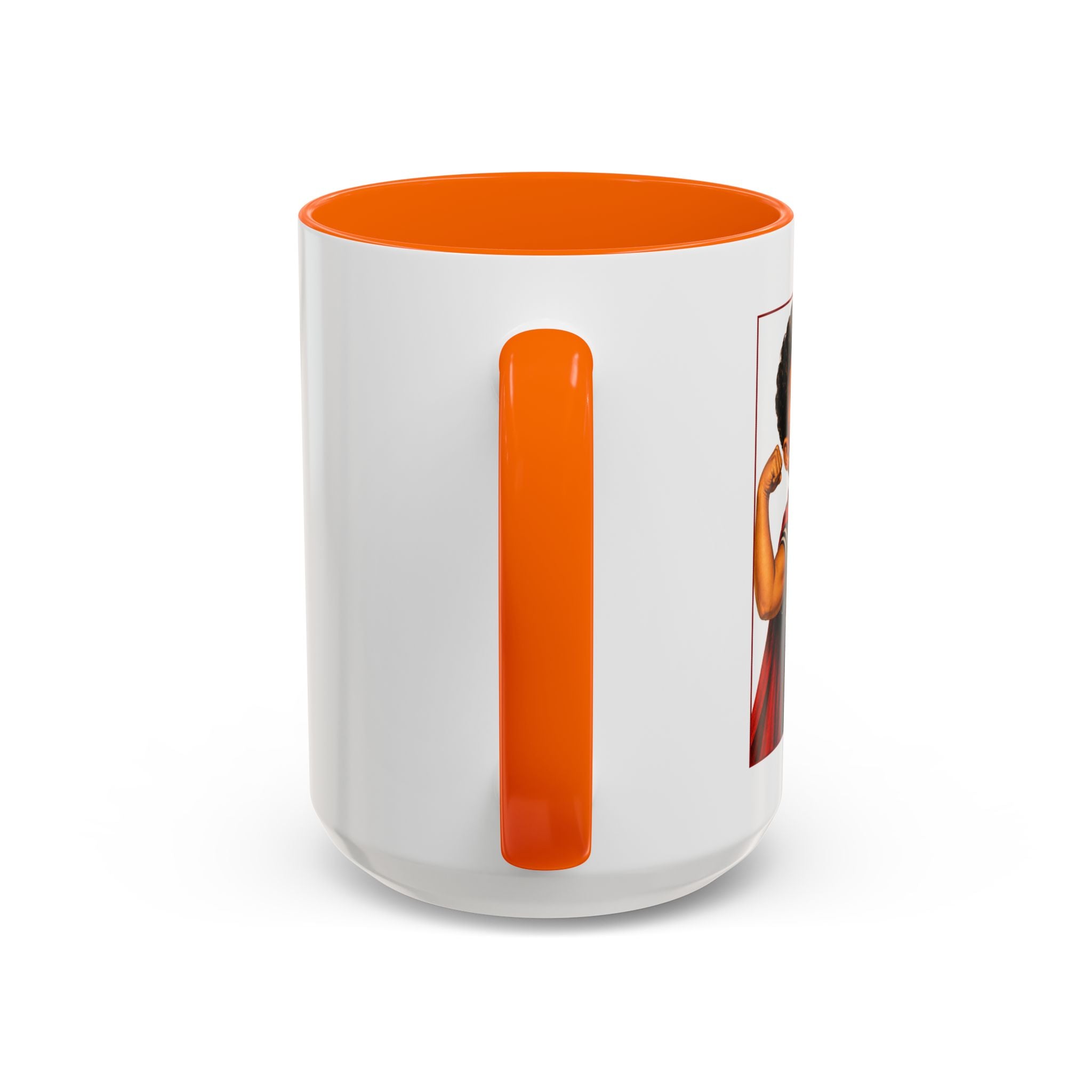Retro 'Where Heroes & Scars Are Made' Accent Coffee Mug (11/15 oz)