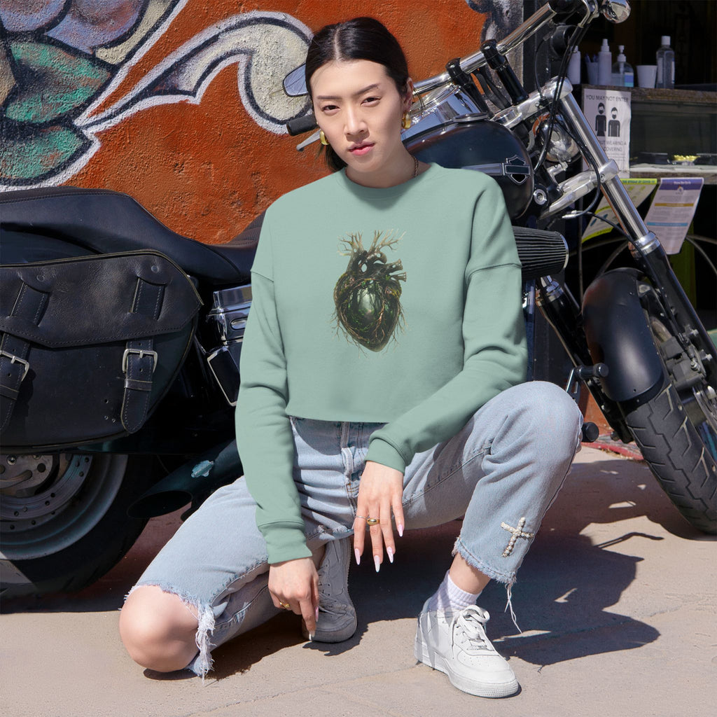 Dark Forest Cropped Sweatshirt