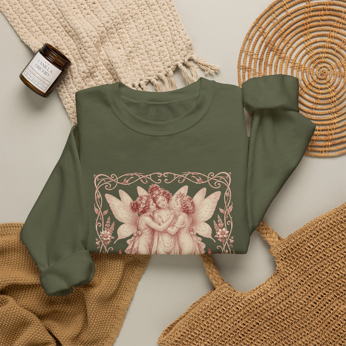 The Three Muses Crewneck Sweatshirt