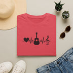 Heartbeat Guitar Music T-Shirt