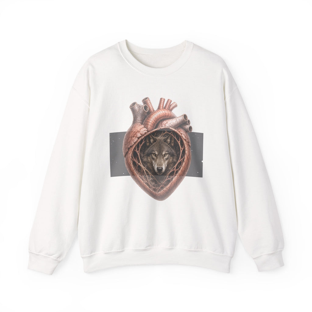 Wolf Heart Crewneck Sweatshirt