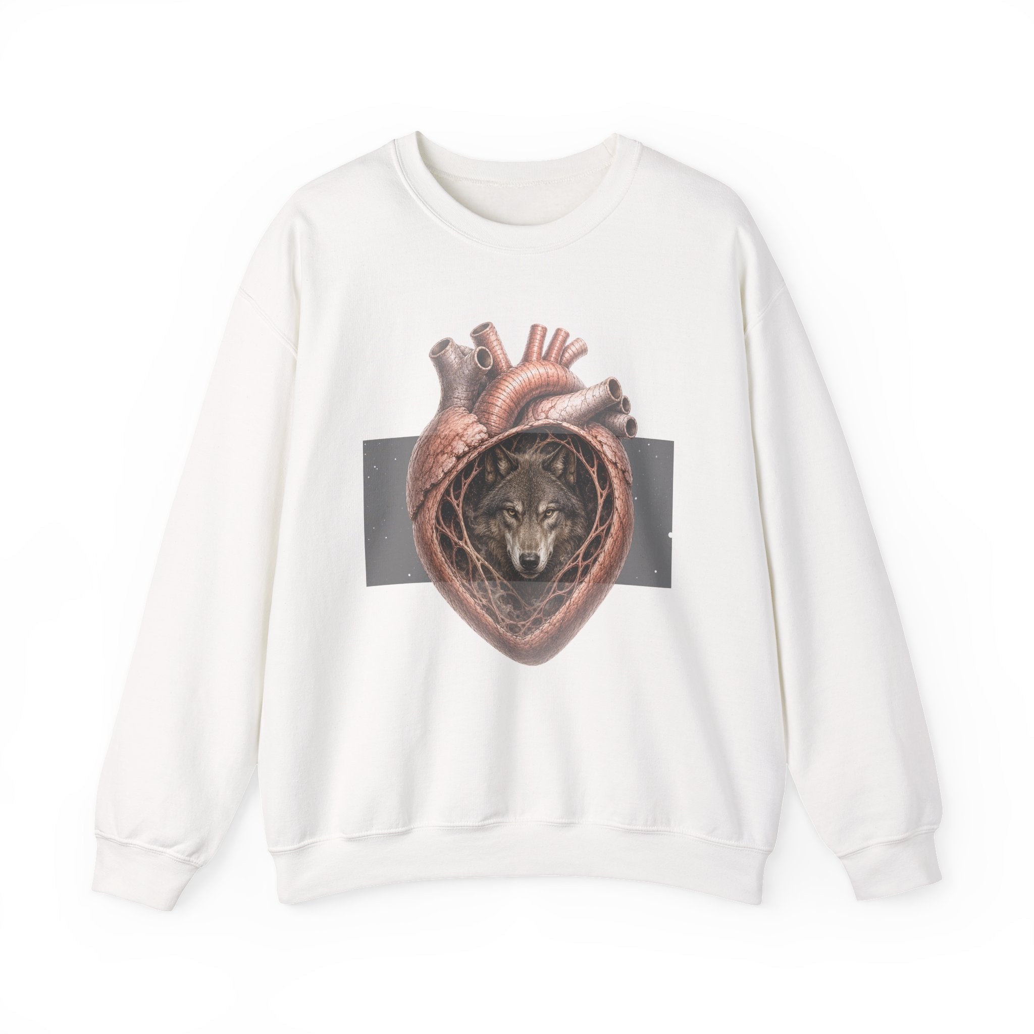 Wolf Heart Crewneck Sweatshirt