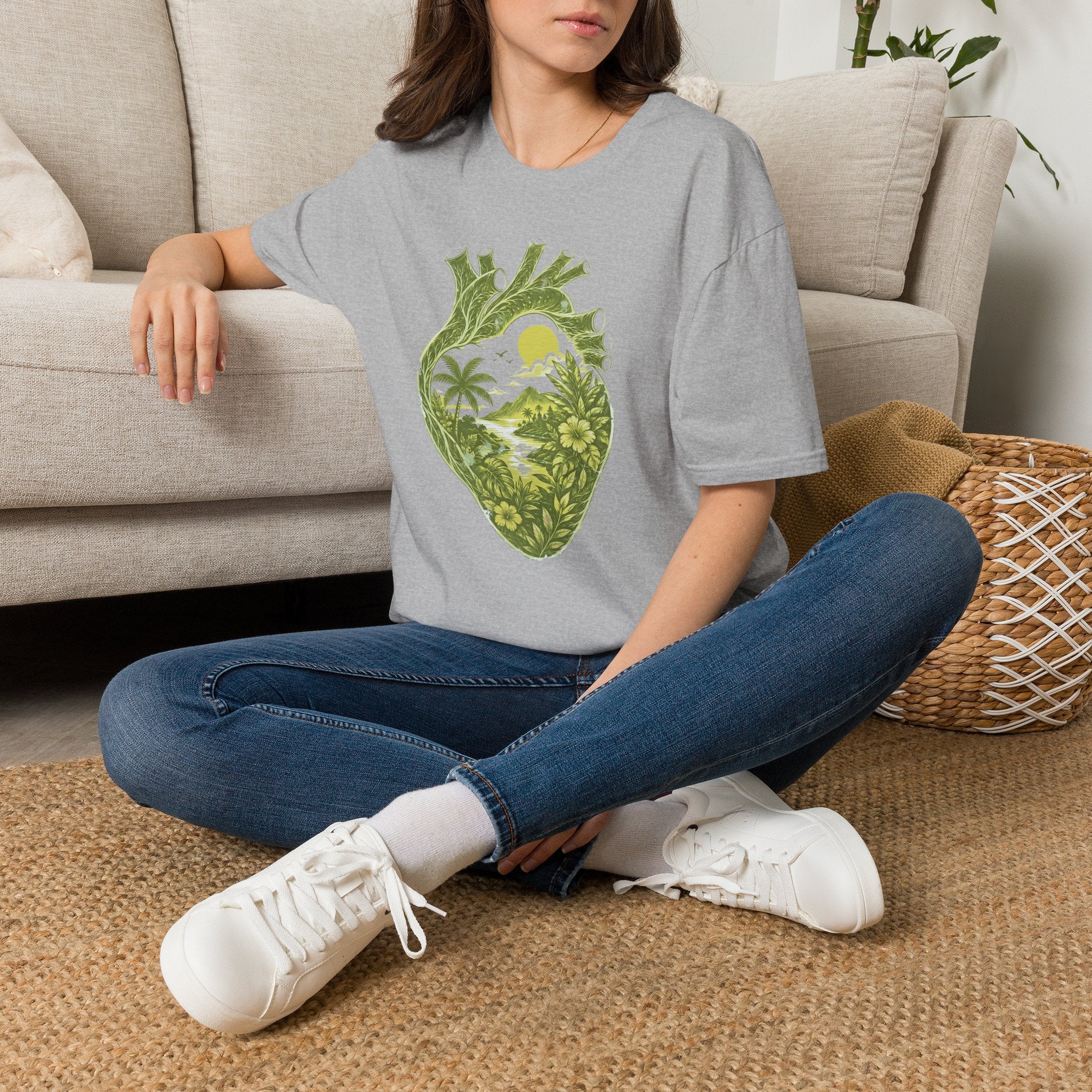 Tropical Heart T-Shirt